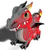 Discount Puzzle 3D Eugy Dragón Rojo Niños Puzzles Para Niños|Juguetes Niños 6 Años