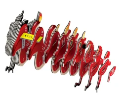 Discount Puzzle 3D Eugy Dragón Rojo Niños Puzzles Para Niños|Juguetes Niños 6 Años