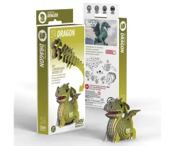 Puzzle 3D Eugy Dragon Niños Juguetes Más Recomendados|Juguetes Niños 6 Años