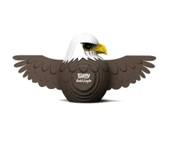 Online Puzzle 3D Eugy Águila Calva Niños Juguetes Niños 6 Años|Puzzles Para Niños