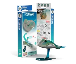 New Puzzle 3D Eugy Stingray Niños Juguetes Niños 6 Años|Puzzles Para Niños