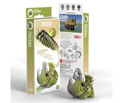 Discount Puzzle 3D Eugy Triceratops Niños Juguetes Niños 6 Años|Juguetes Más Recomendados