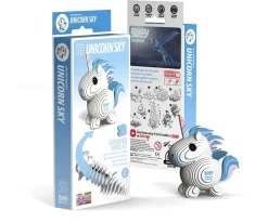 Juguetes Niños 6 Años^Dodoland Puzzle 3D Eugy Unicornio Celeste