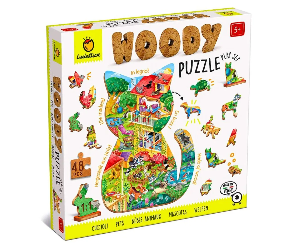 Discount Puzzle de Madera Mascotas Niños Juguetes Niños 8 Años|Juguetes Niños 7 Años
