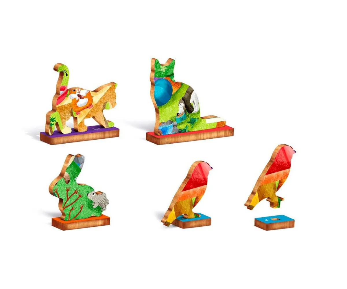 Discount Puzzle de Madera Mascotas Niños Juguetes Niños 8 Años|Juguetes Niños 7 Años