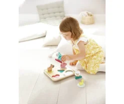 Puzzles Para Niños^Hape Puzzle de Sonidos Animales Tom