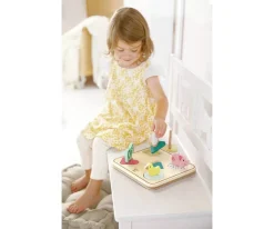 Puzzles Para Niños^Hape Puzzle de Sonidos Animales Tom