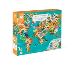 Outlet Puzzle Educativo Los Dinosaurios 200 Piezas Niños Puzzles Para Niños|Juguetes Niños 7 Años
