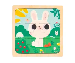 New Puzzle El Conejo Blanco Niños Juguetes Para Niños De 18 Meses|Juguetes Para Niños De Un Año