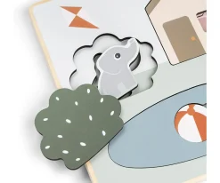 Puzzle en Capas Deer Friends Niños Juguetes Para Niños De Un Año|Juguetes Niños 3 Años