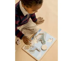 Best Puzzle Encajable Dinos Niños Puzzles Para Niños|Juguetes Para Niños De 18 Meses