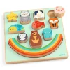 Outlet Puzzle Encajable y Equilibrio Rainbow Niños Juguetes Niños 4 Años|Juguetes Para Niños De 18 Meses