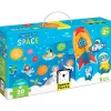 New Puzzle Figure It Out Space Niños Juguetes Para Niños De Un Año|Juguetes Para Niños De 18 Meses