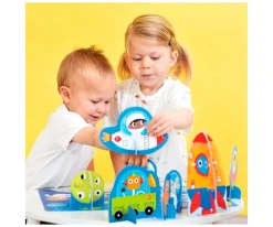 New Puzzle Figure It Out Space Niños Juguetes Para Niños De Un Año|Juguetes Para Niños De 18 Meses