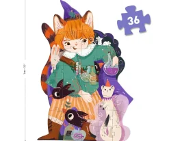 Puzzles Para Niños^Djeco Puzzle Gigante Pío el Mago