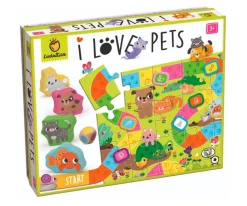 Clearance Puzzle I Love Pets Niños Juguetes Niños 3 Años|Puzzles Para Niños