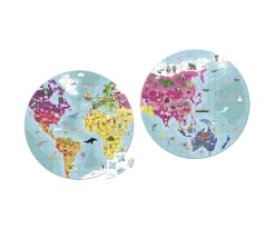 Clearance Puzzle Ilustrado Planeta Azul 208 Piezas Niños Puzzles Para Niños|Juguetes Niños 6 Años