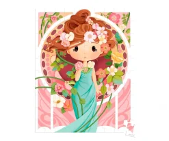 Hot Puzzle Inspirado por Mucha 100 Piezas Niños Juguetes Niños 6 Años|Puzzles Para Niños