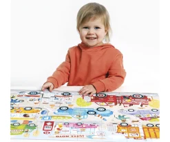 Juguetes Niños 4 Años^Banana Panda Puzzle Jumbo Moto Cars