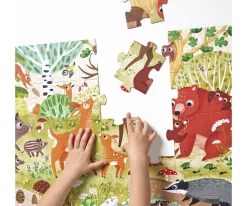 Puzzle Jumbo Wild Forest Niños Juguetes Niños 6 Años|Juguetes Niños 5 Años