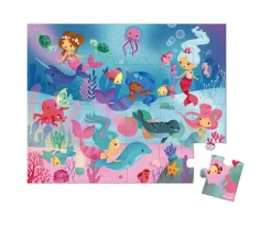 Discount Puzzle Las Sirenas 24 Piezas Niños Puzzles Para Niños|Juguetes Niños 3 Años