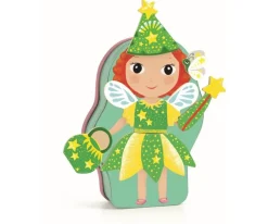 Puzzle Magnético Hada y Princesa Niños Juguetes De Viaje|Puzzles Para Niños