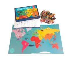 Online Puzzle Magnético Mapa Del Mundo Niños Juguetes Niños 5 Años|Juguetes Niños 4 Años