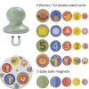 Puzzle Magnético Peek-A-Boo Niños Puzzles Para Niños|Juguetes Para Niños De 18 Meses
