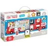 Juguetes Niños 3 Años^Banana Panda Puzzle Mix and Match Fire Truck