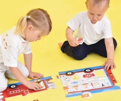 Juguetes Niños 3 Años^Banana Panda Puzzle Mix and Match Fire Truck