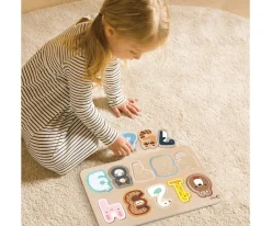 Hot Puzzle Números Animales Niños Juguetes Para Niños De 18 Meses|Juguetes Niños 3 Años