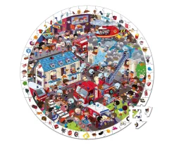 Sale Puzzle Observación Bomberos 208 Piezas Niños Juguetes Niños 6 Años|Juguetes Niños 7 Años