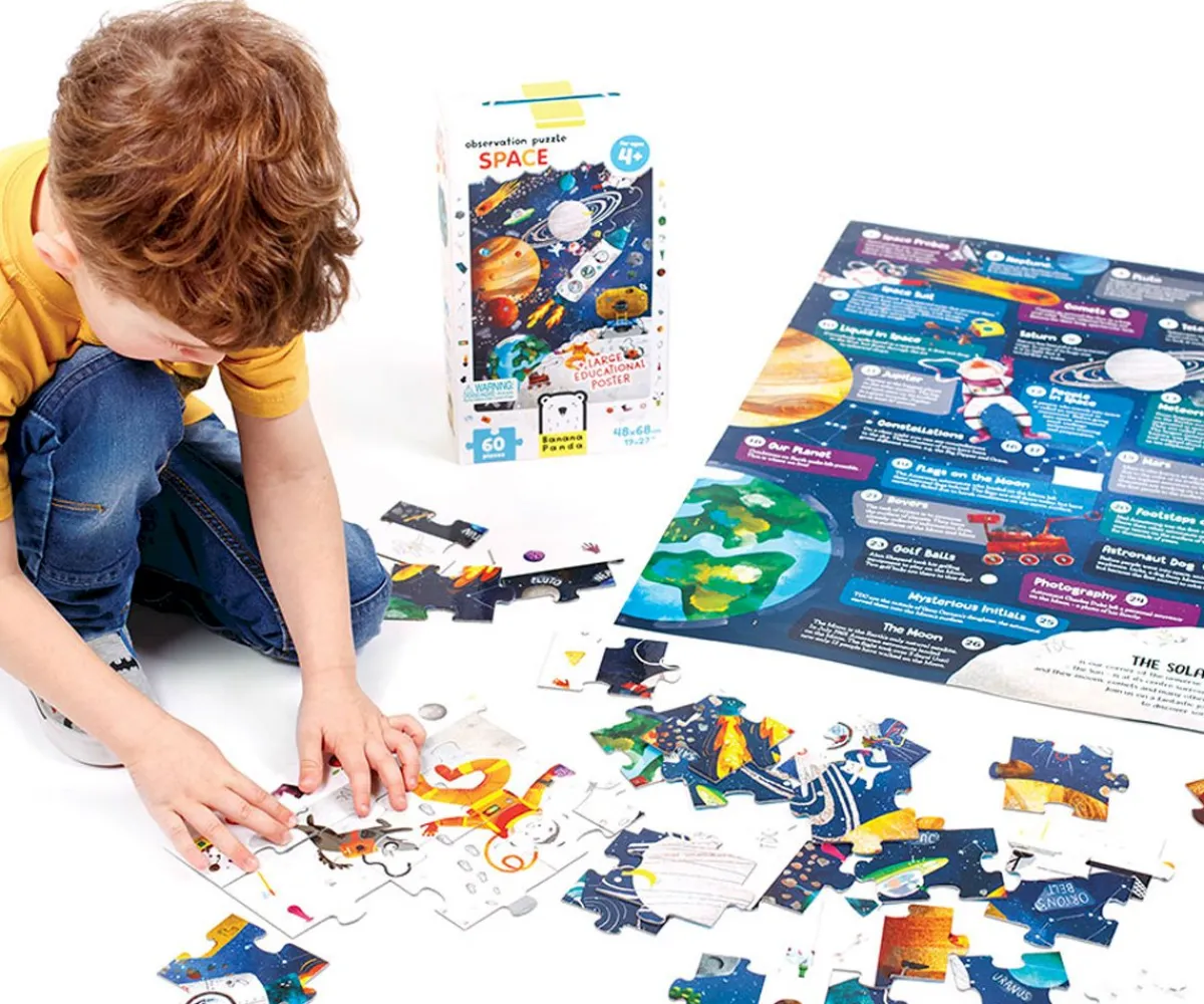 Hot Puzzle Observación Espacial Niños Juguetes Niños 5 Años|Juguetes Niños 4 Años