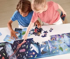 Clearance Puzzle Océano Fluorescente Niños Puzzles Para Niños|Juguetes Niños 6 Años