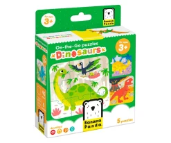 New Puzzle On the Go Dinosaurs Niños Puzzles Para Niños|Juguetes Niños 3 Años
