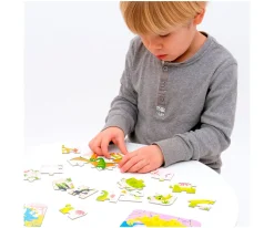 New Puzzle On the Go Dinosaurs Niños Puzzles Para Niños|Juguetes Niños 3 Años