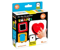 Juguetes Para Niños De 18 Meses^Banana Panda Puzzle On the Go Discovering Shapes