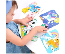 New Puzzle On the Go Ponies Niños Puzzles Para Niños|Juguetes Niños 3 Años