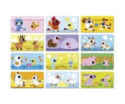 Outlet Puzzle Padres y Bebés Animales Niños Juguetes Niños 3 Años|Juguetes Para Niños De 18 Meses