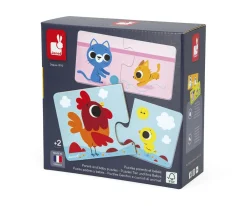 Outlet Puzzle Padres y Bebés Animales Niños Juguetes Niños 3 Años|Juguetes Para Niños De 18 Meses