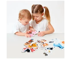 Outlet Puzzle Progressive Farm Animals Niños Juguetes Niños 3 Años|Juguetes Para Niños De 18 Meses