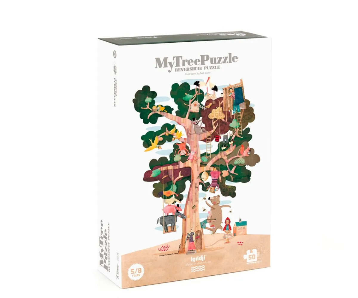 Clearance Puzzle Reversible My Tree Puzzle Niños Juguetes Niños 5 Años|Puzzles Para Niños