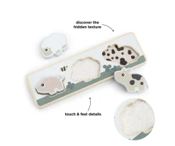 Puzzle Sensorial Tiny Farm Niños Juguetes Para Niños De 18 Meses|Juguetes Para Niños De Un Año