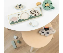 Puzzle Sensorial Tiny Farm Niños Juguetes Para Niños De 18 Meses|Juguetes Para Niños De Un Año