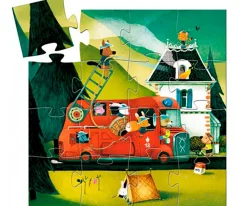 Discount Puzzle Silueta Camión de Bomberos Niños Puzzles Para Niños|Juguetes Niños 3 Años