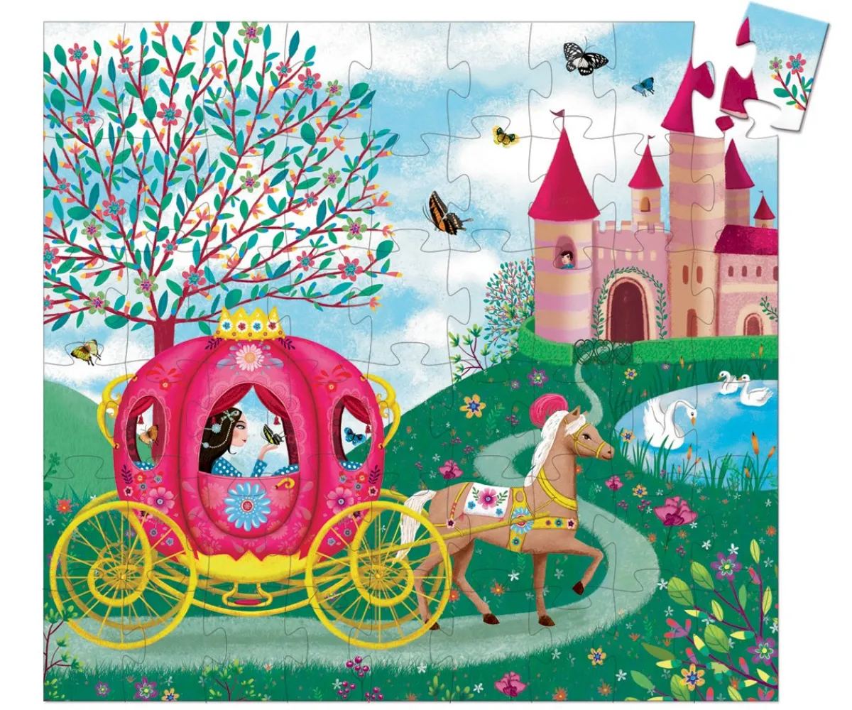 Hot Puzzle Silueta El Carruaje de Elise Niños Juguetes Niños 7 Años|Juguetes Niños 5 Años