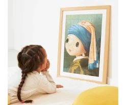 Online Puzzle Vermeer 100 Piezas Niños Puzzles Para Niños|Juguetes Niños + 10 Años