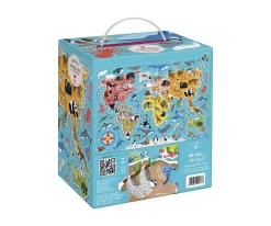 Online Puzzlove Animals Of The World 60 Niños Juguetes Niños 6 Años|Juguetes Niños 7 Años