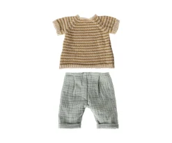 Peluches^Maileg Rabbit con Camisa y Pantoles de Puntos T3