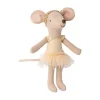 New Ratón Bailarina Hermana Mayor Niños Casa De Muñecas De Madera|Juguetes Niños 3 Años